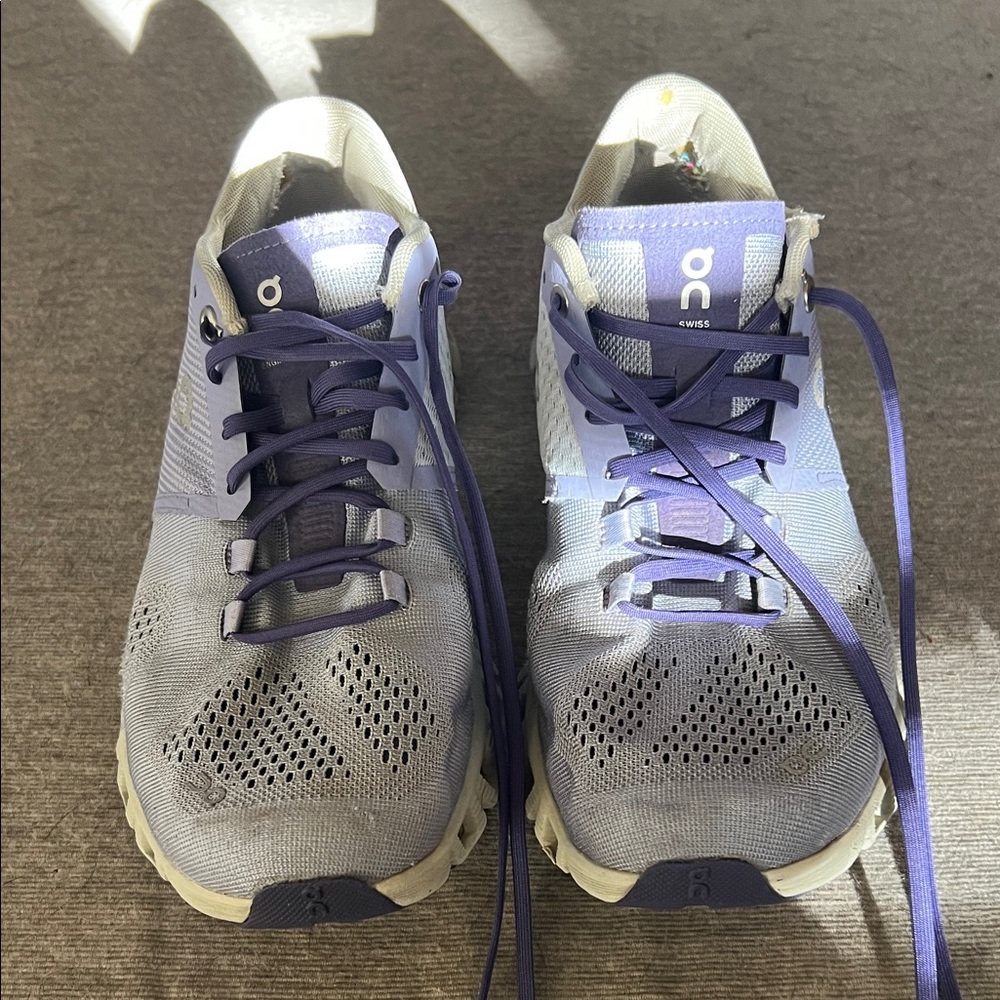 On Running Women's Lavender sneakers.